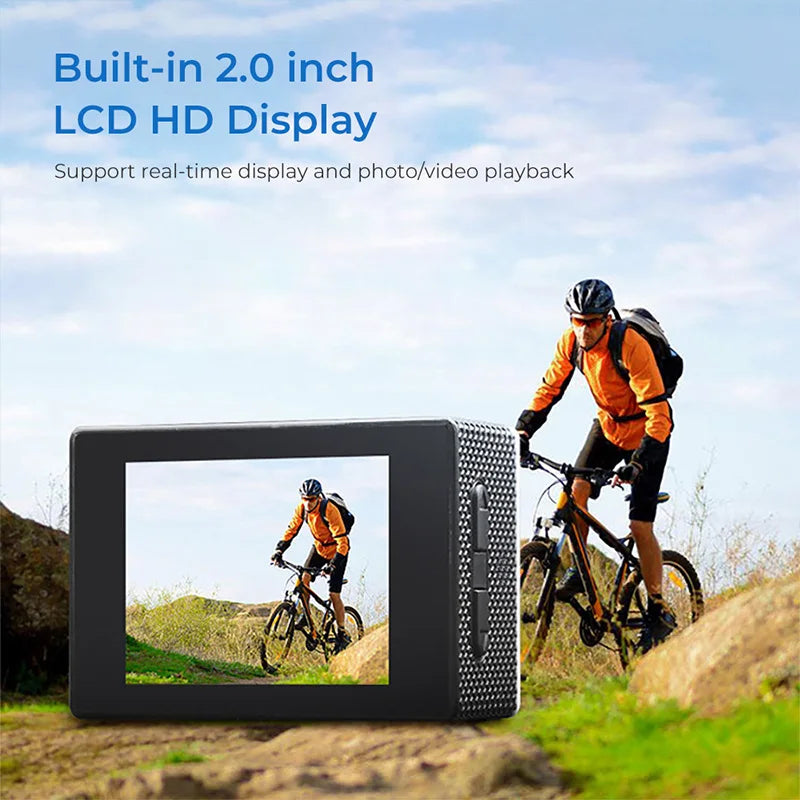 HD Action Camera Underwater Waterproof