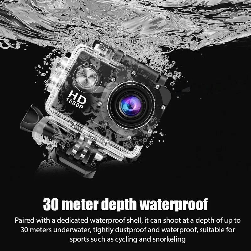 HD Action Camera Underwater Waterproof