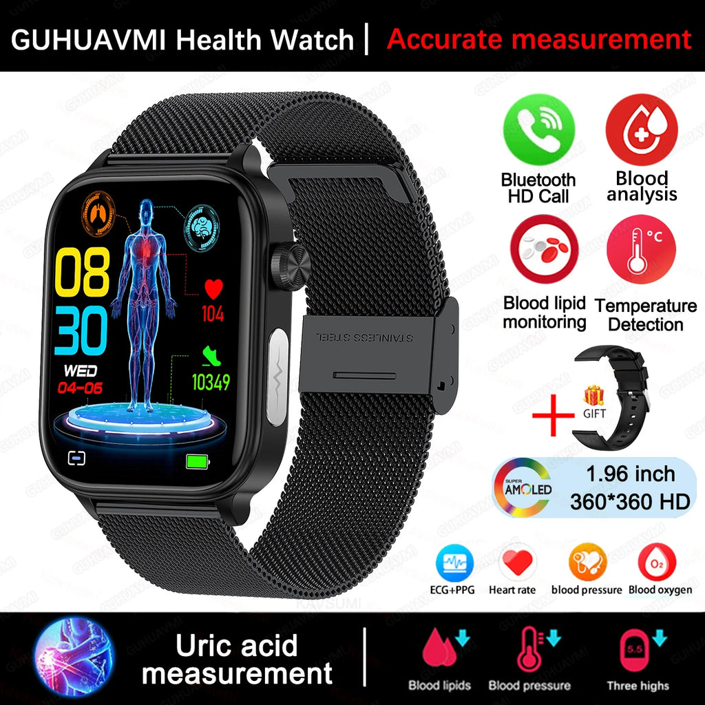 Health Smartwatch Men Women