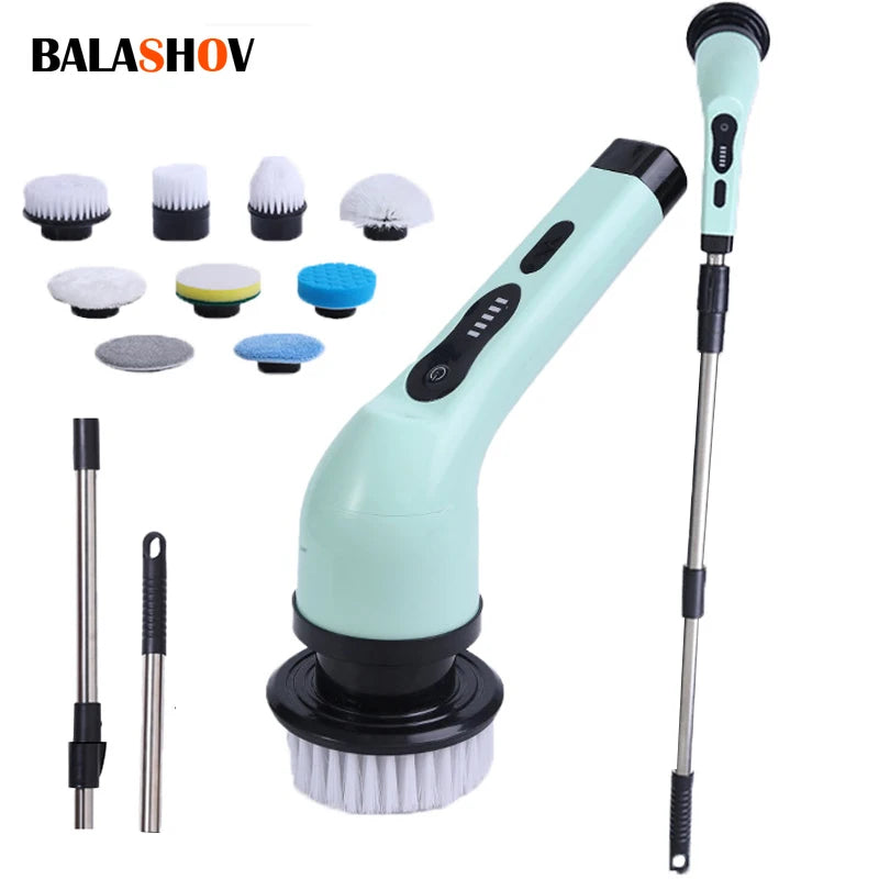 Electric Spin Cleaning Scrubber