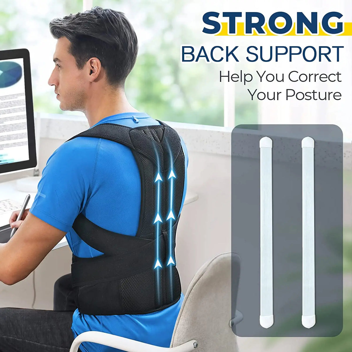 Adjustable Posture Corrector for Adults