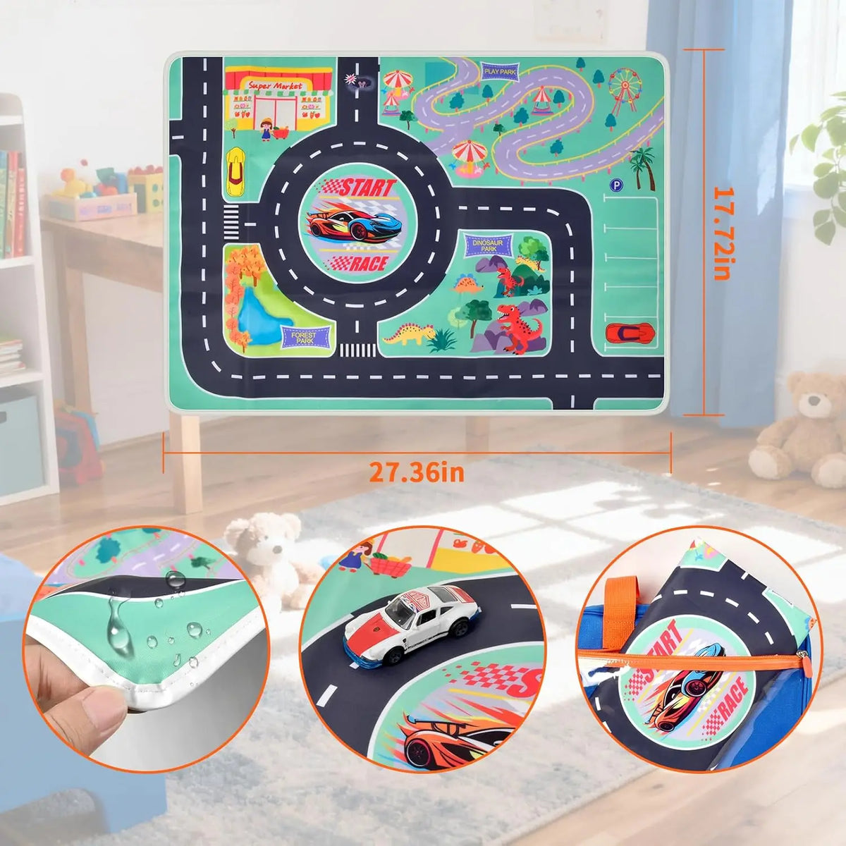 Toy Car Storage Case