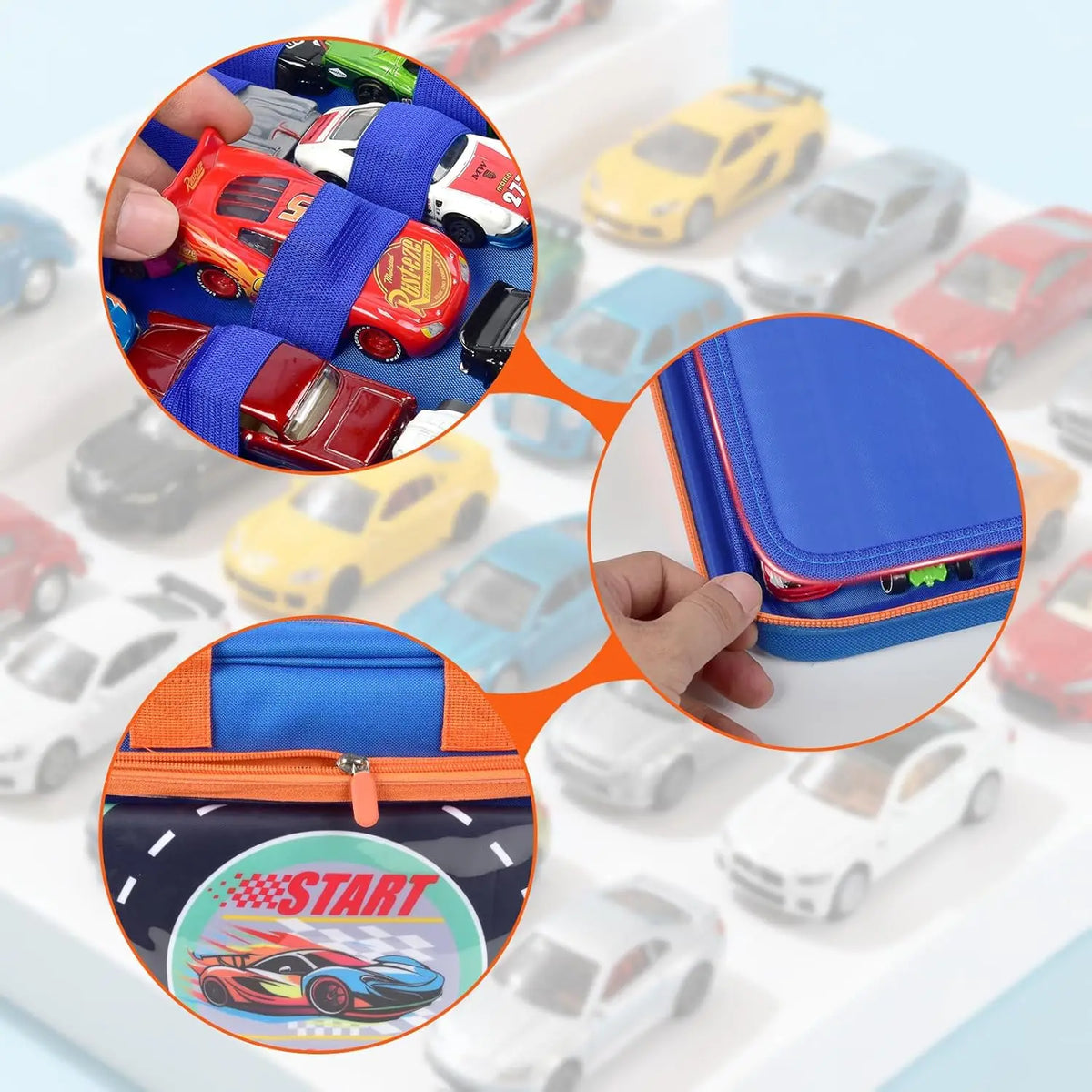 Toy Car Storage Case