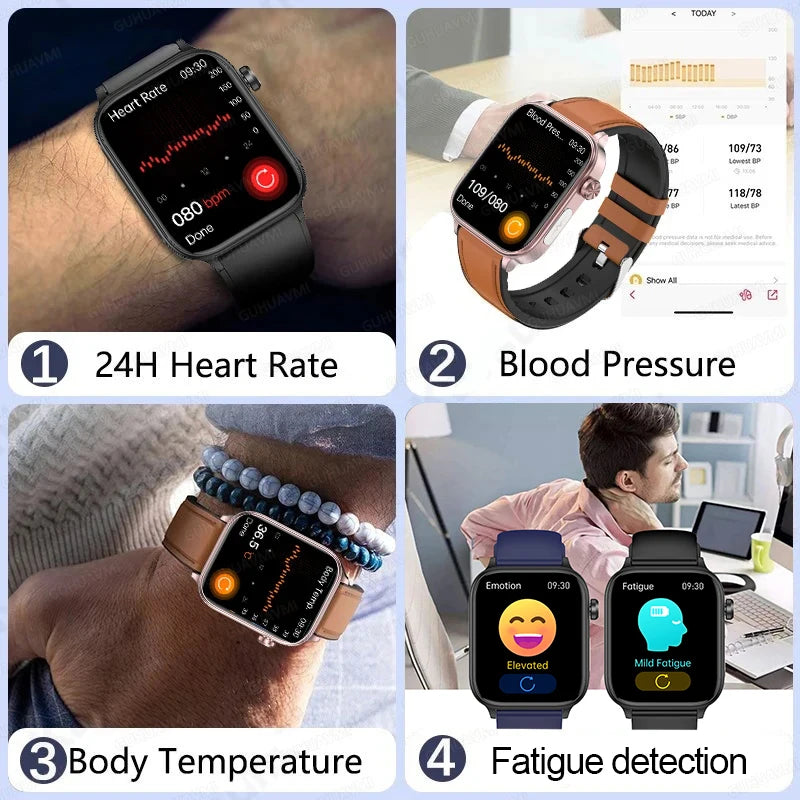 Health Smartwatch Men Women
